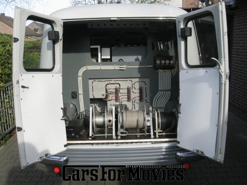 CarsForMovies | Ford D FK 1000 Übertragungswagen NDR 1959 Deutschland Grau Grau Nutzfahrzeug Spezialfahrzeug Niedersachsen 2681 Oldtimer Rundfunk 